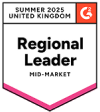 2025 G2 Summer UK Regional Leader Midmarket Award
