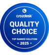 Crozdesk  Quality choice award 2025