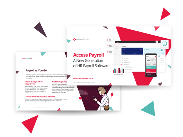 Payroll brochure example