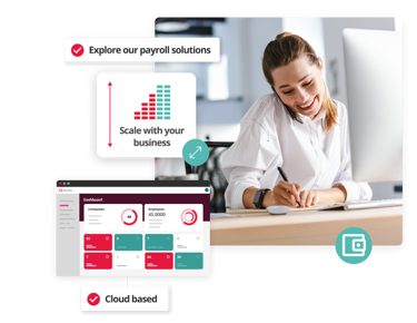 Hr Software product expert on a call infographic.