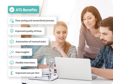Graphic Showing 6 Benefits Of Using ATS