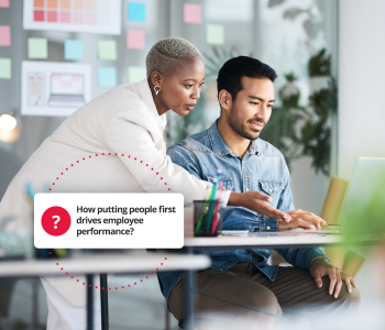 Manager driving employee performance