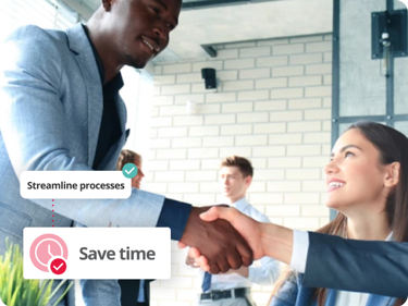 Graphic Showing Time Saving Recruitment Management