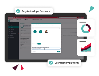 Graphic showing staff appraisals