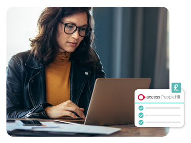 Person Reviewing Cost Of Hr Systems