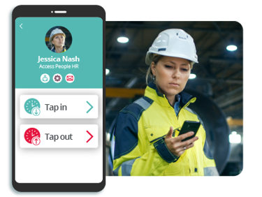 Employee Clocking In Mobile App