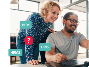 Team Reviewing Different Types Of HR System